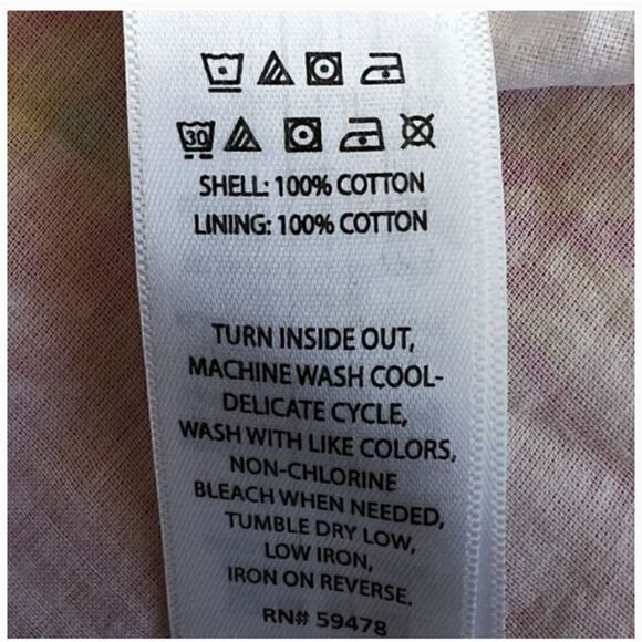 TOMMY BAHAMA Summer Dress Floral Print Little Girl Size 6 - Picture 6 of 7